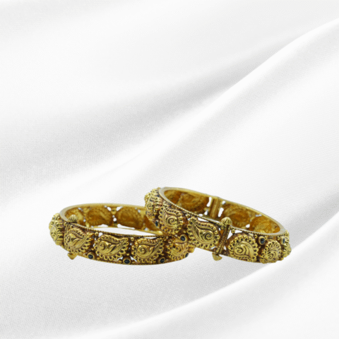 Elegant silver bangles